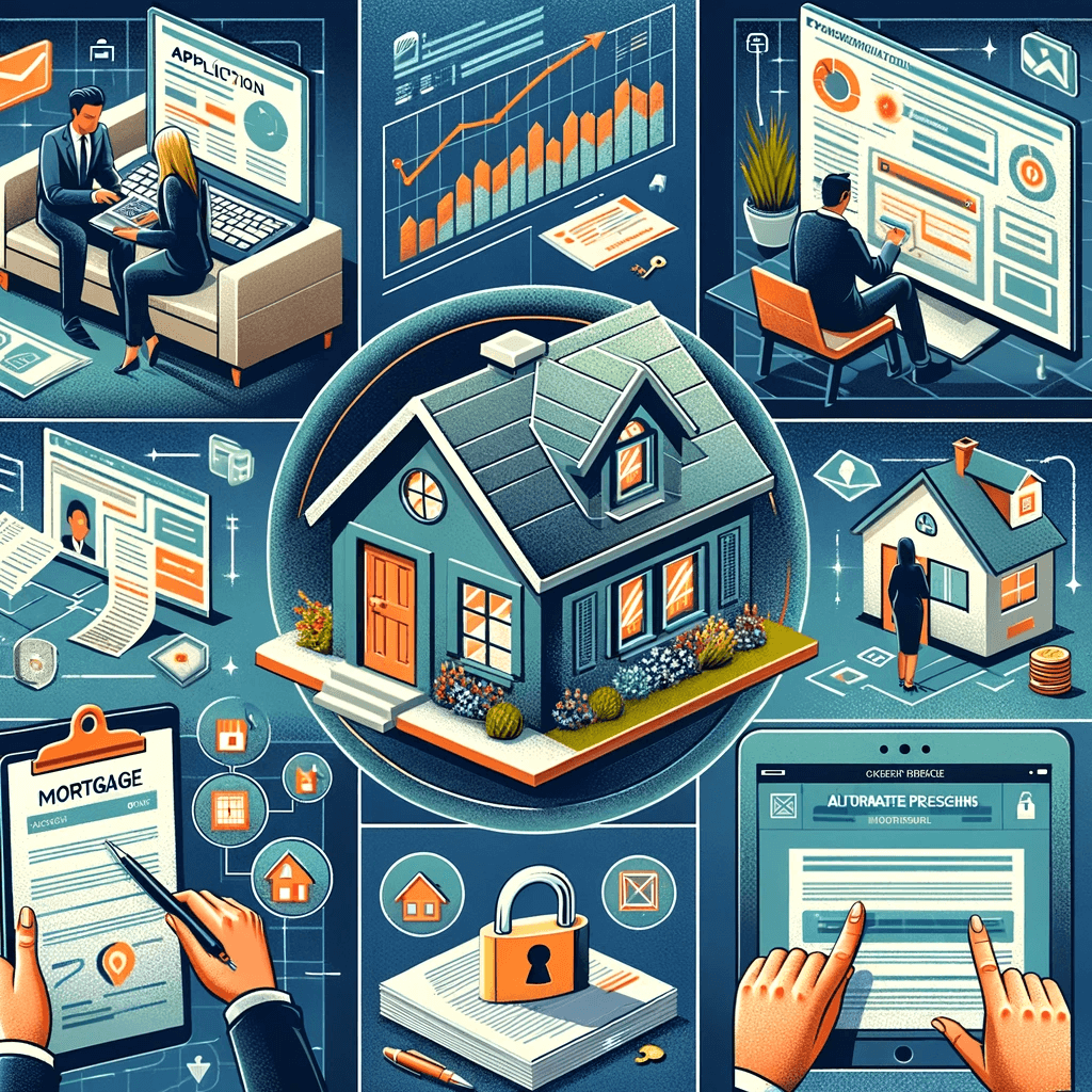 Online Mortgage Application Image